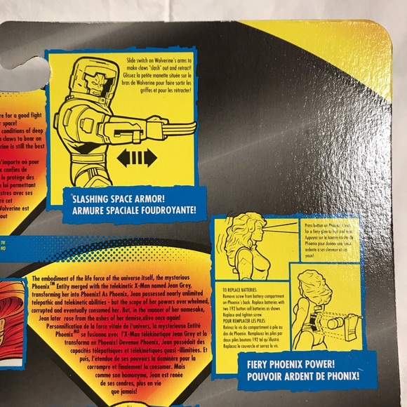 Vintage X-Men Phoenix 1994 Toy Biz/Grand - Picture 12 of 12